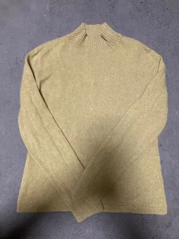 캐시미어 스웨터 M 그린 계열 초록색