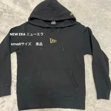 NEW ERA 뉴에라 후드티 블랙 SMALL 사이즈 새상품급