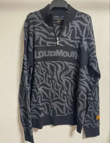 LOUDMOUTH 레오파드 무늬 M 사이즈 스웨터