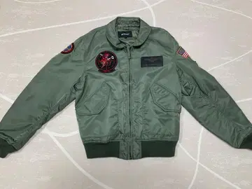MA-1 플라이트 자켓 올리브 그린