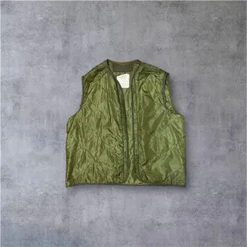 미군 실물 M-65 필드 자켓용 라이너 베스트(L) USA제