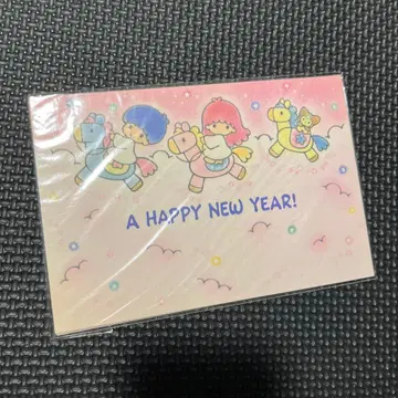 산리오 리틀트윈스타 설날 엽서 4매입