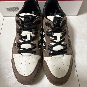 MONCLER 스니커즈 브라운/화이트/블랙