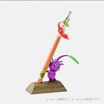 피크민 일하는 피크민 컬렉션 보라색 피크민 펜 스탠드