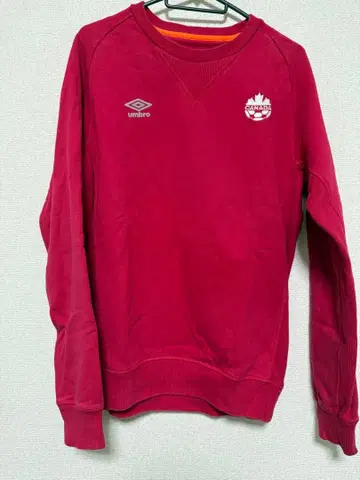 Umbro 캐나다 대표 트레이닝복 빨간색