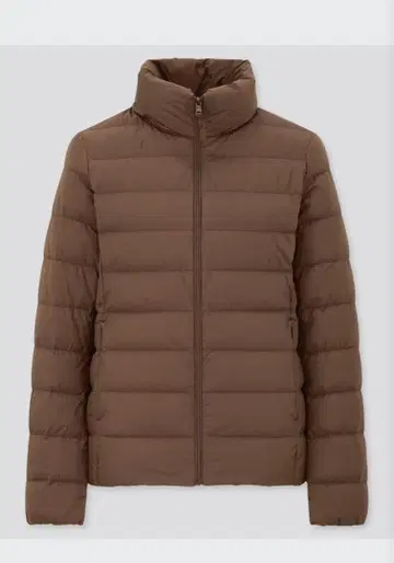 새상품급 유니클로 울트라 라이트 다운 자켓 브라운 사이즈 XL