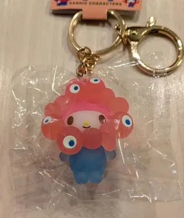 오사카 간사이 엑스포 입체 마스코트 클리어 컬러 키링 [ 마이멜로디 ]