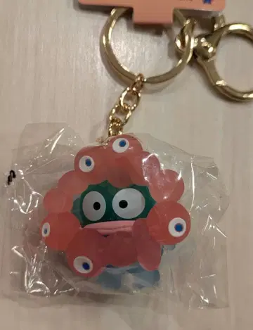 오사카 간사이 만박 입체 마스코트 클리어 컬러 키링 [ 한교동 ]