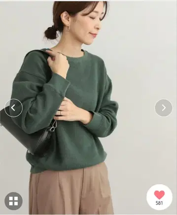 URBAN RESEARCH DOORS 더블 페이스 롱 슬리브 T셔츠