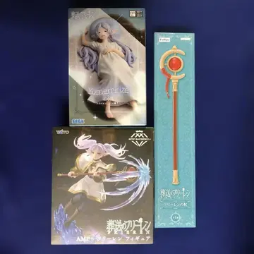 장송의 프리렌 피규어 지팡이 3종 세트