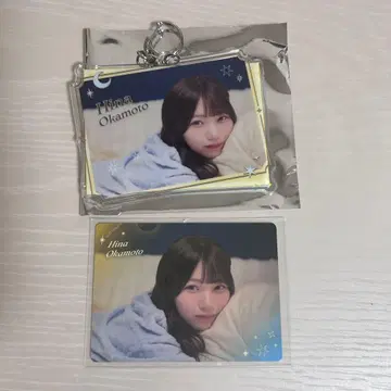 노기자카46 모바일 회장 한정판 오카모토 히나 A상 양면 아크릴 키링