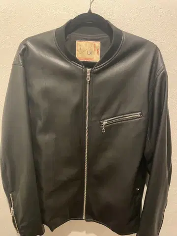 [ 온라인 완판템 ] nano universe 레더 자봉 자켓