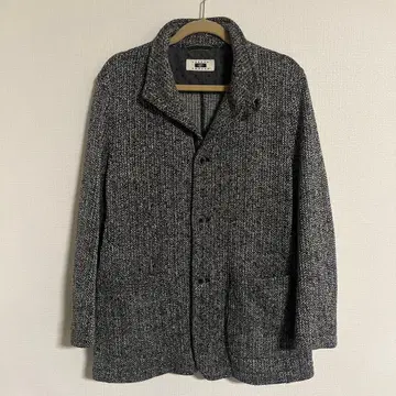 JOSEPH ABBOUD 스탠드 카라 니트 자켓 LL 사이즈