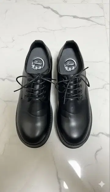 Loose 통굽 가죽 신발