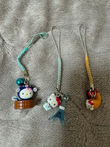 지역 한정 키티 택 미포함 3종