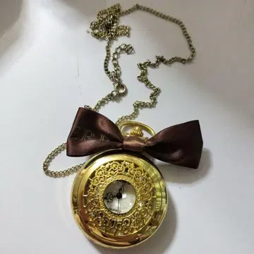 새상품급! Amavel 아마벨 리본 포함 쉘 회중시계