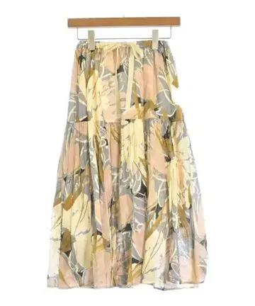 Demi-Luxe BEAMS 롱 맥시 길이 스커트 여성용