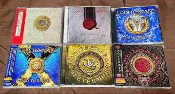 Whitesnake CD 6장 세트
