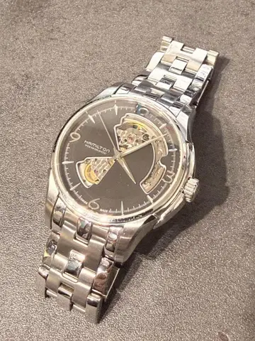 HAMILTON 스켈레톤 수동 와인딩 시계