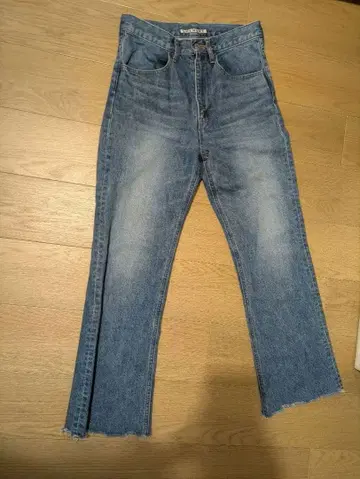 SHENERY 컷오프 데님 40 블루