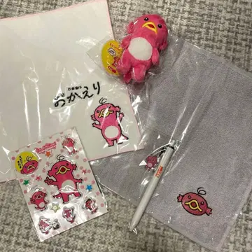 에비시 타월 씰 봉제 인형 세트