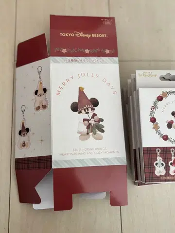 새상품 릴린링 키체인 컴프세트 크리스마스 2025 디즈니