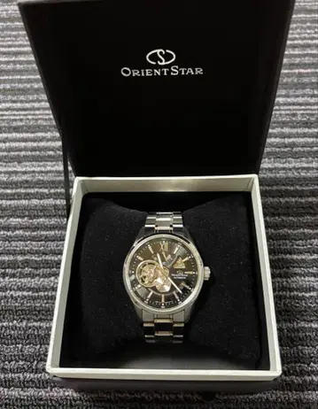 완동 새상품급 ORIENT STAR 자동 와인딩 시계 WZ0181 DK