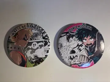 바쿠고 카츠키 미도리야 이즈쿠 캔뱃지 세트