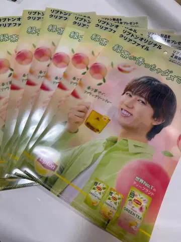 립톤 아베 료헤이 클리어 파일 6개