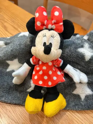 디즈니 미니 도트 인형 배지 바 노멀 스쿨백