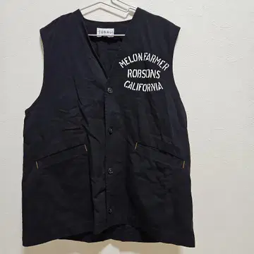 라임잉크 LIMEINC. 백 포켓 부착 브루클린풍 남자 베스트