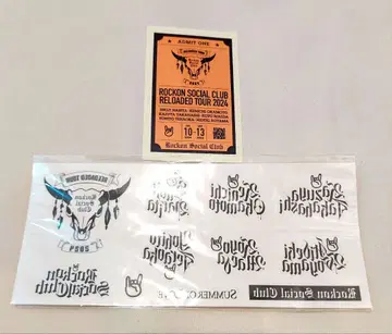 Rockon Social Club 타투 씰, 스티커 세트