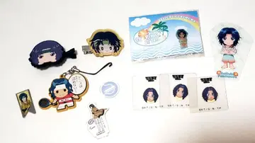 신 테니스의 왕자님 테니프리 유키무라 세이이치 씰 헤어핀 키링 세트