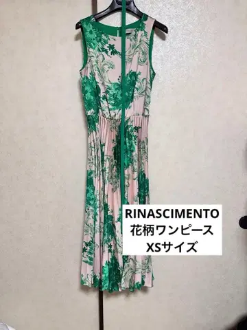 RINASCIMENTO 리나시멘토 개더 원피스 꽃무늬 XS