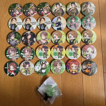 우라시마사카타센 우라타누키 캔뱃지 반지 라이트 묶음 판매