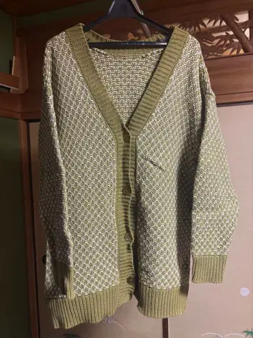 FREAK'S STORE 올리브 그린 가디건