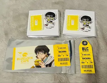 블루 록 바치라 메구루 미니 아크릴 스탠드 티켓풍 카드