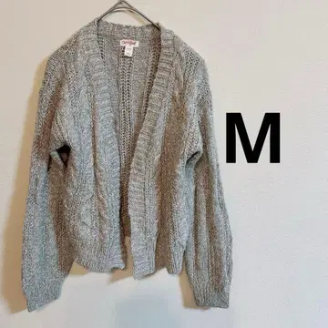 Cat & Jack 그레이 긴팔 가디건 M