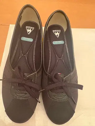 르꼬끄 스포르티브 블랙 레이스업 스니커즈