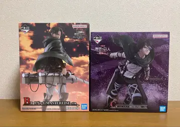 진격의 거인 피규어 제일복권 리바이 한지 세트