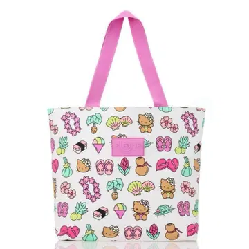 하와이 한정판 아로하 컬렉션 헬로키티 일광화상 키티 토트백