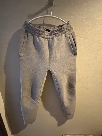 NEW ERA 그레이 스웨트 팬츠 M