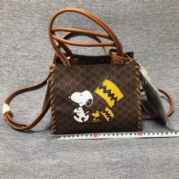 스누피 숄더백 핸드백 2way 익명 배송 시마무라 파우치