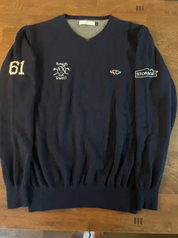 러프앤스웰 캐시미어 스웨터 중고