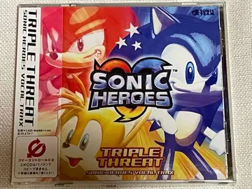 [ 미개봉 새상품 ] 소닉 히어로즈 보컬 트랙스 트리플 스렛 CD