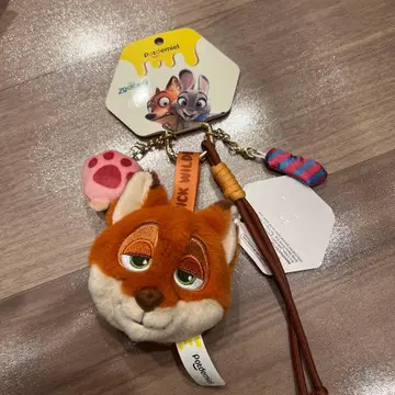 디즈니 닉 백참 봉제 키 주토피아