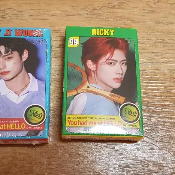 제베원 미개봉 제로즈 앨범 지웅 리키 you had me at hello