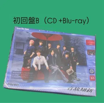 [ 초회반 B Blu-ray ] SnowMan 앨범 음고지신