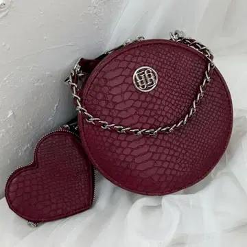 GYDA (제이다) 2WAY 하트 미니 파우치 포함 서클백