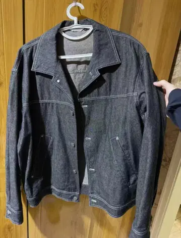 다크 데님 데님 자켓